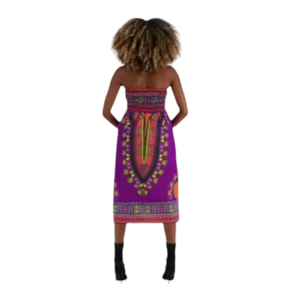 Dashiki Print Dress / Skirt 2 in 1 - Image 8