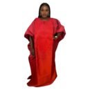 Embroidered Maxi Dress/Boubou With Elastic Band Sleeves And Inner Belt