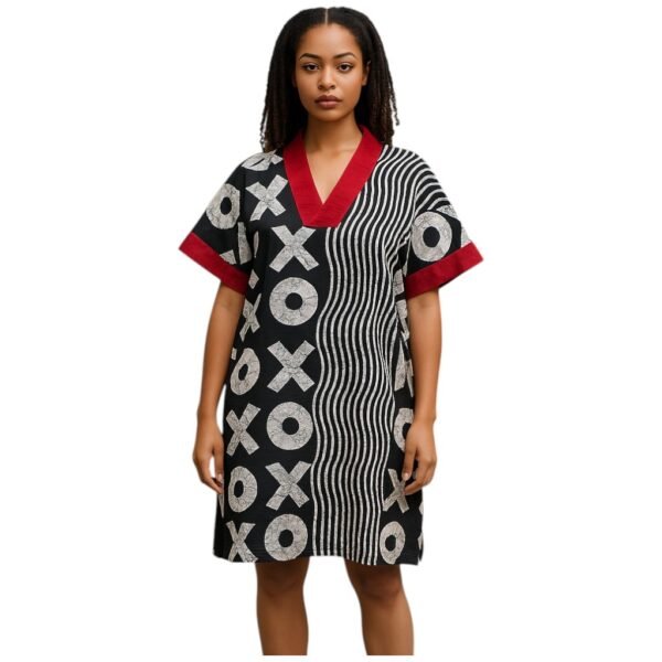 African Print Kaftan Dress For Women- Fits up to Size 18